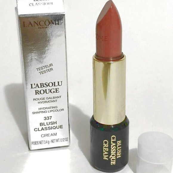 LANCOME L’ABSOLU ROUGE Lipstick - BLUSH CLASSIQUE (Cream) 337 Hydrating Lipcolor - Picture 1 of 2